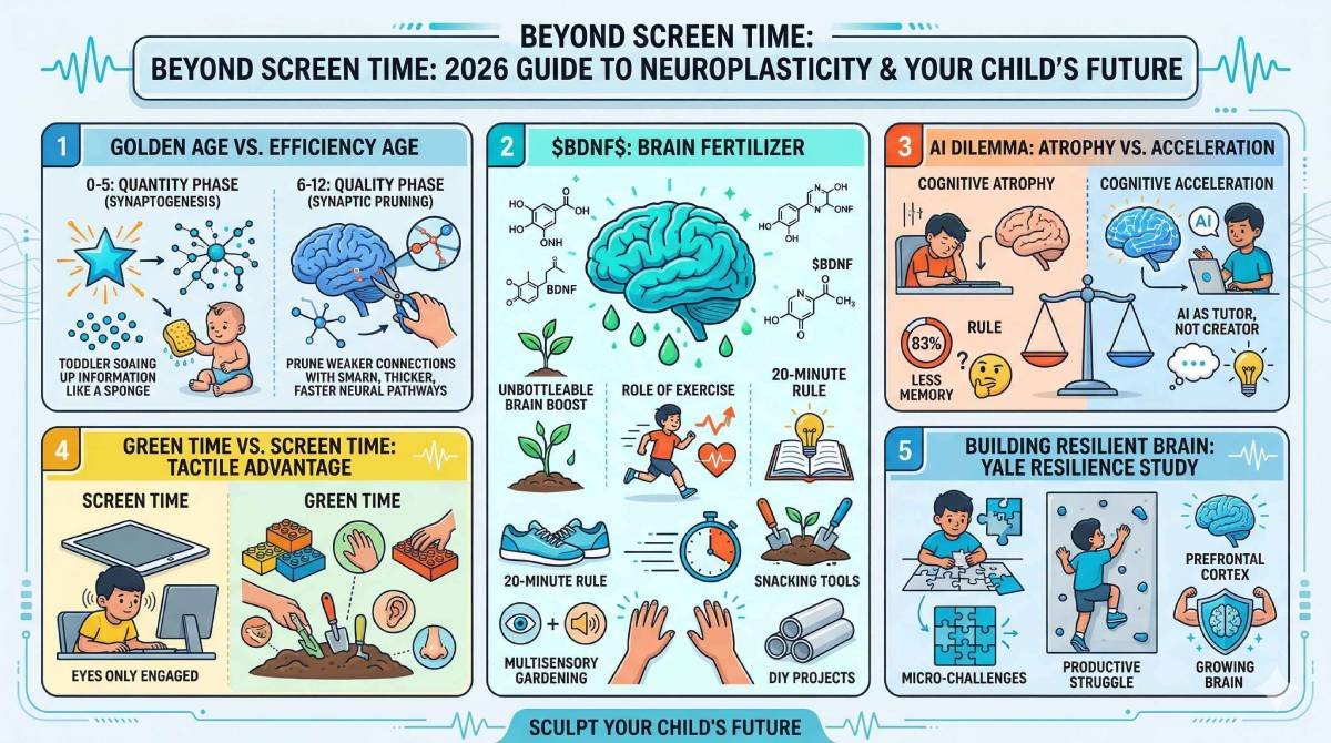 Beyond Screen Time: The Best 2026 Guide to Neuroplasticity and Your ...