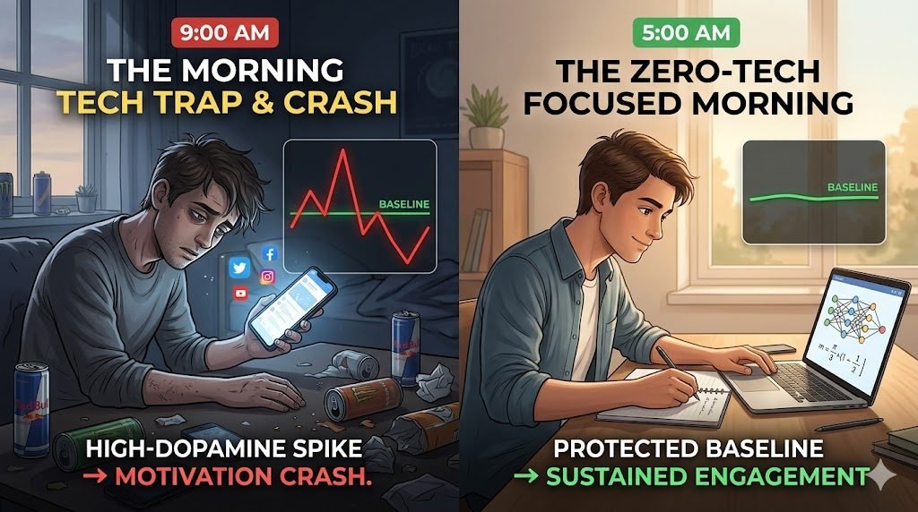 Dopamine study routine