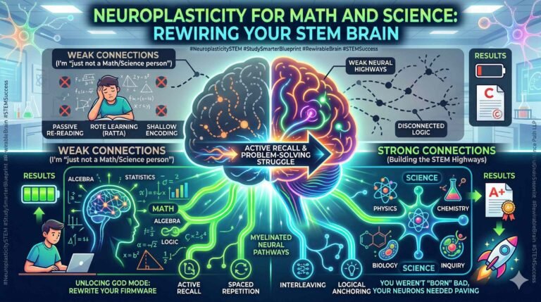 Neuroplasticity for Math and Science
